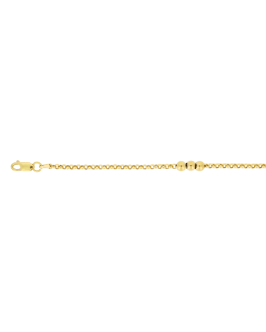 18CT Y/G FANCY NKLT 001